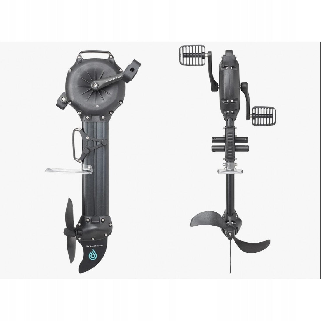 FISHING KAYAK TWO FOLDING WITH POINT DRIVE Weight 49 kg