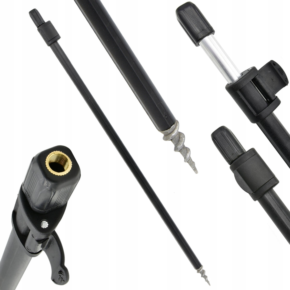 FISHING POST SUPPORT 84-136 cm STRONG TELESCOPE