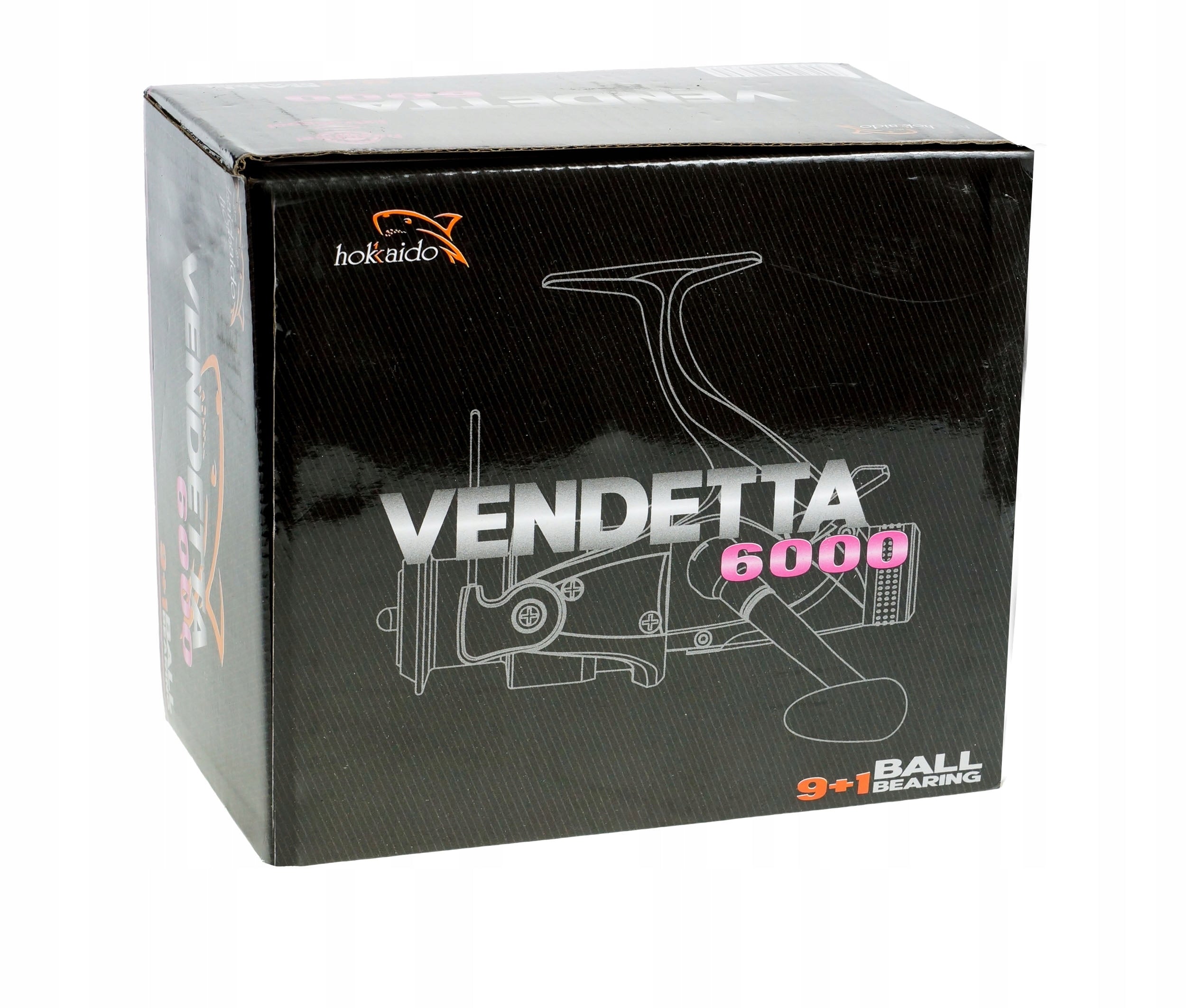 FISHING REEL HOKKAIDO VENDETTA 5000 FREE GEAR 9+1 METAL+ SPOOL PR EAN (GTIN) 5902280024798