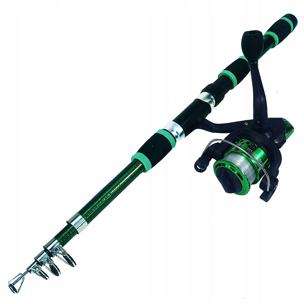 FISHING ROD 1.8m SET BAIT REEL FOR KIDS Brand no brand