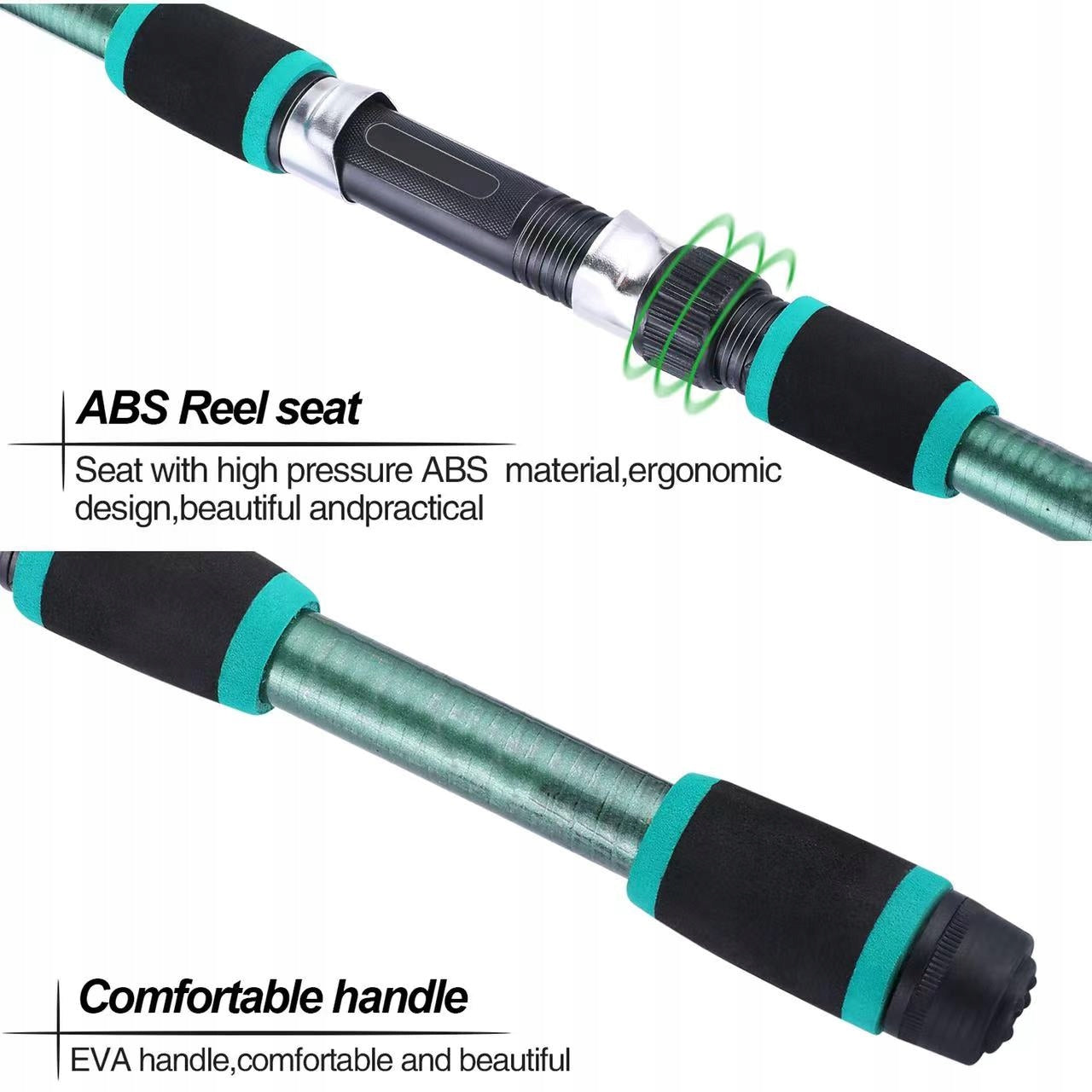 FISHING ROD 1.8m SET BAIT REEL FOR KIDS Model Q-J01