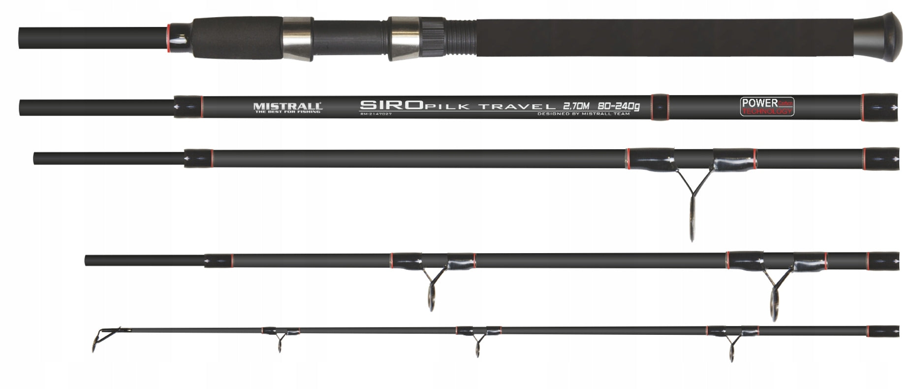FISHING ROD MISTRALL SIRO PILK TRAVEL 2,70m 80-240g
