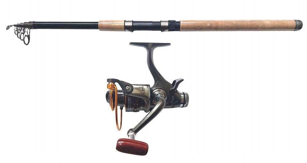 FISHING ROD SET 3M REEL 10 BEARINGS FREE GEAR ACCESSORIES LEAD Model UNIWERSALNA