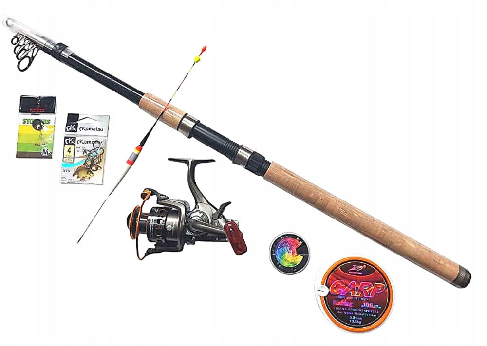 FISHING ROD SET 3M REEL 10 BEARINGS FREE GEAR ACCESSORIES LEAD