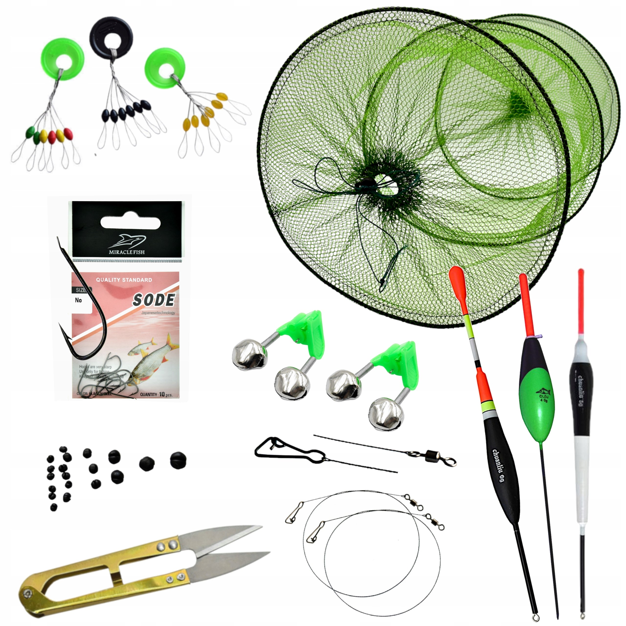 FISHING SET 2 x Fishing Rod 2 x Reel BAG EAN (GTIN) 3375583914615