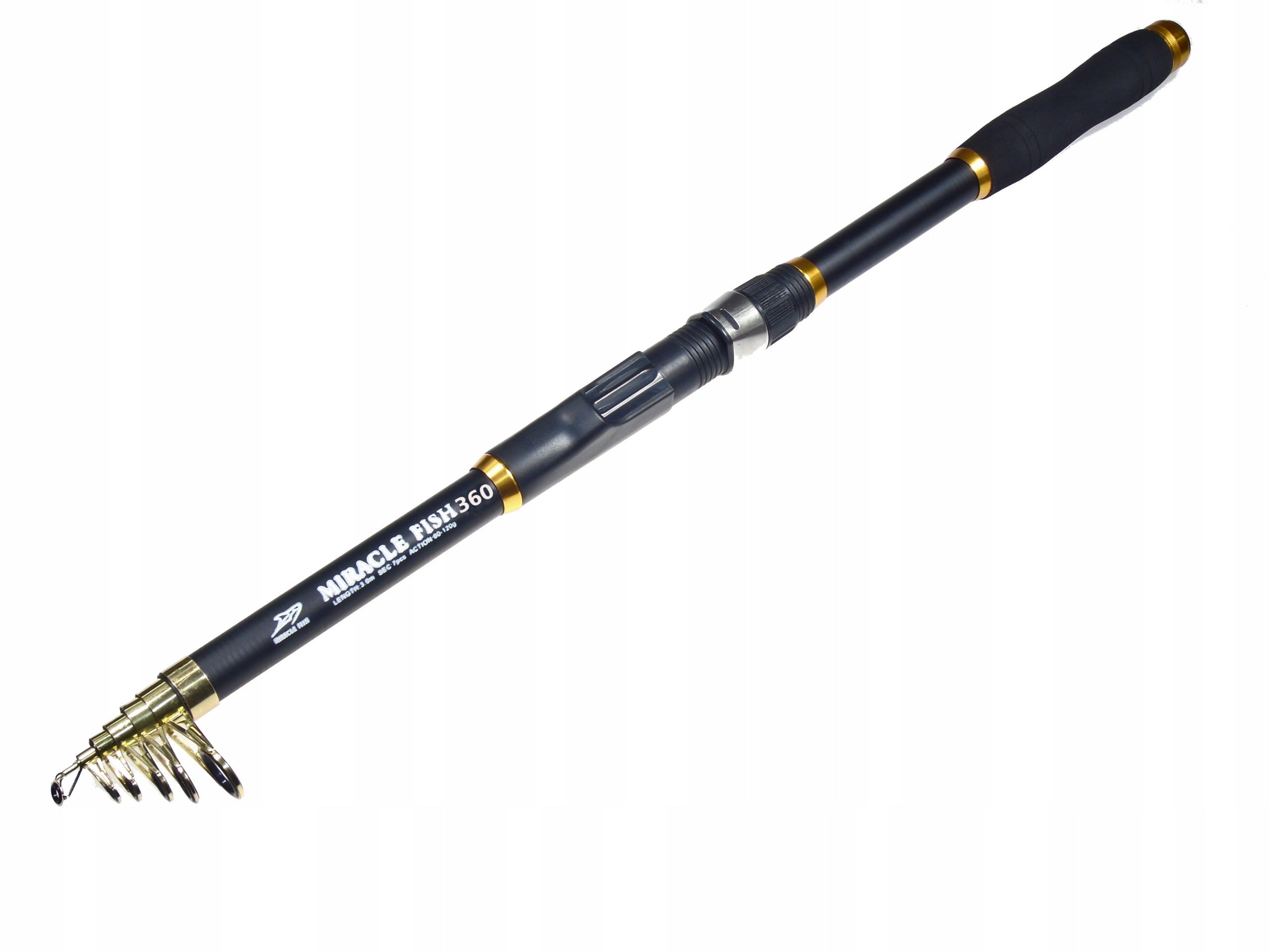 FISHING SET 2 x Telescopic FISHING ROD 2 x REEL GROUND FLOAT SPINNING EAN (GTIN) 6911304740667