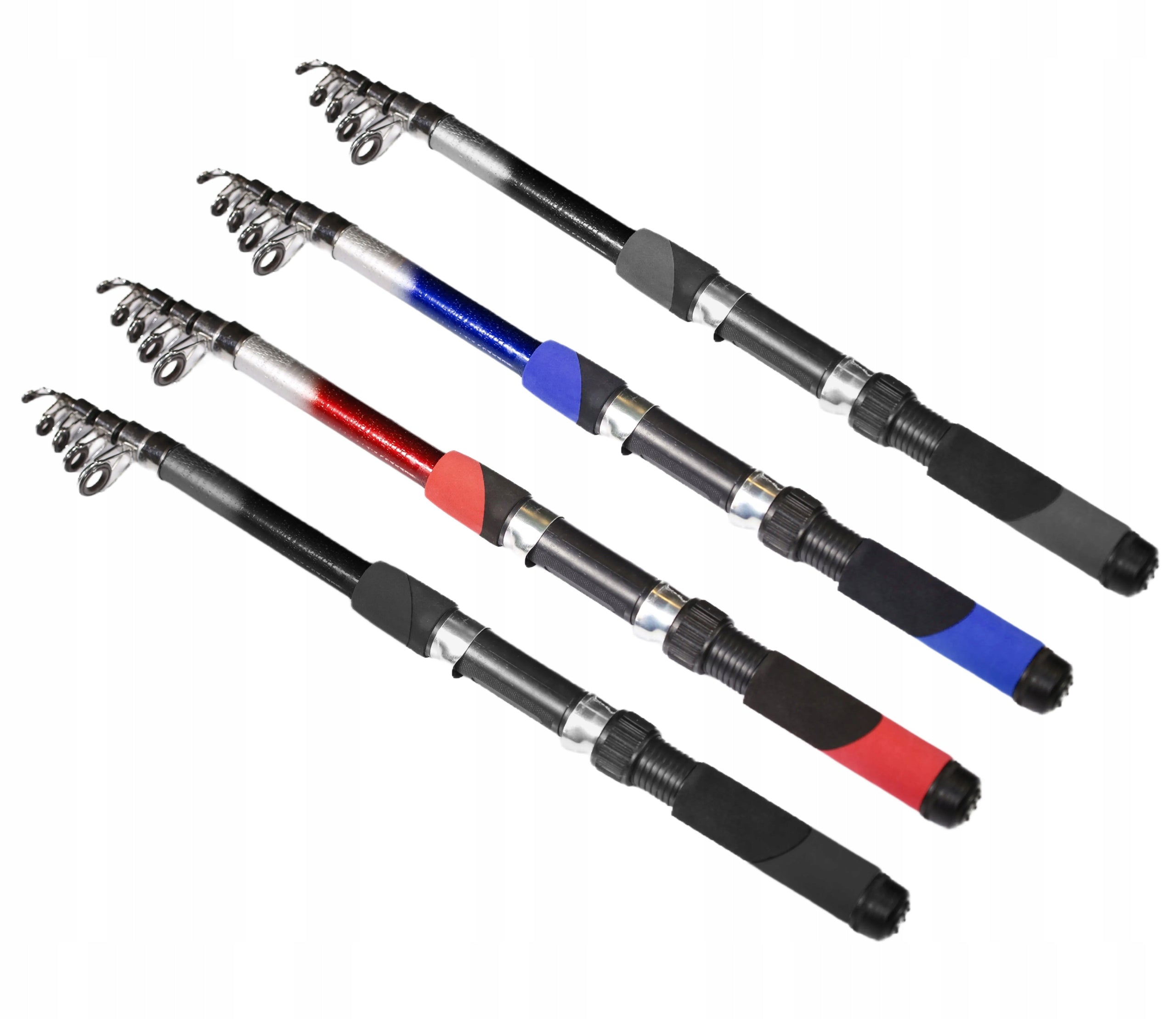 FISHING SET 2x Fishing rod 2,1m, 2x Reel, float, bait - ZEST-W-13 Packaging status original