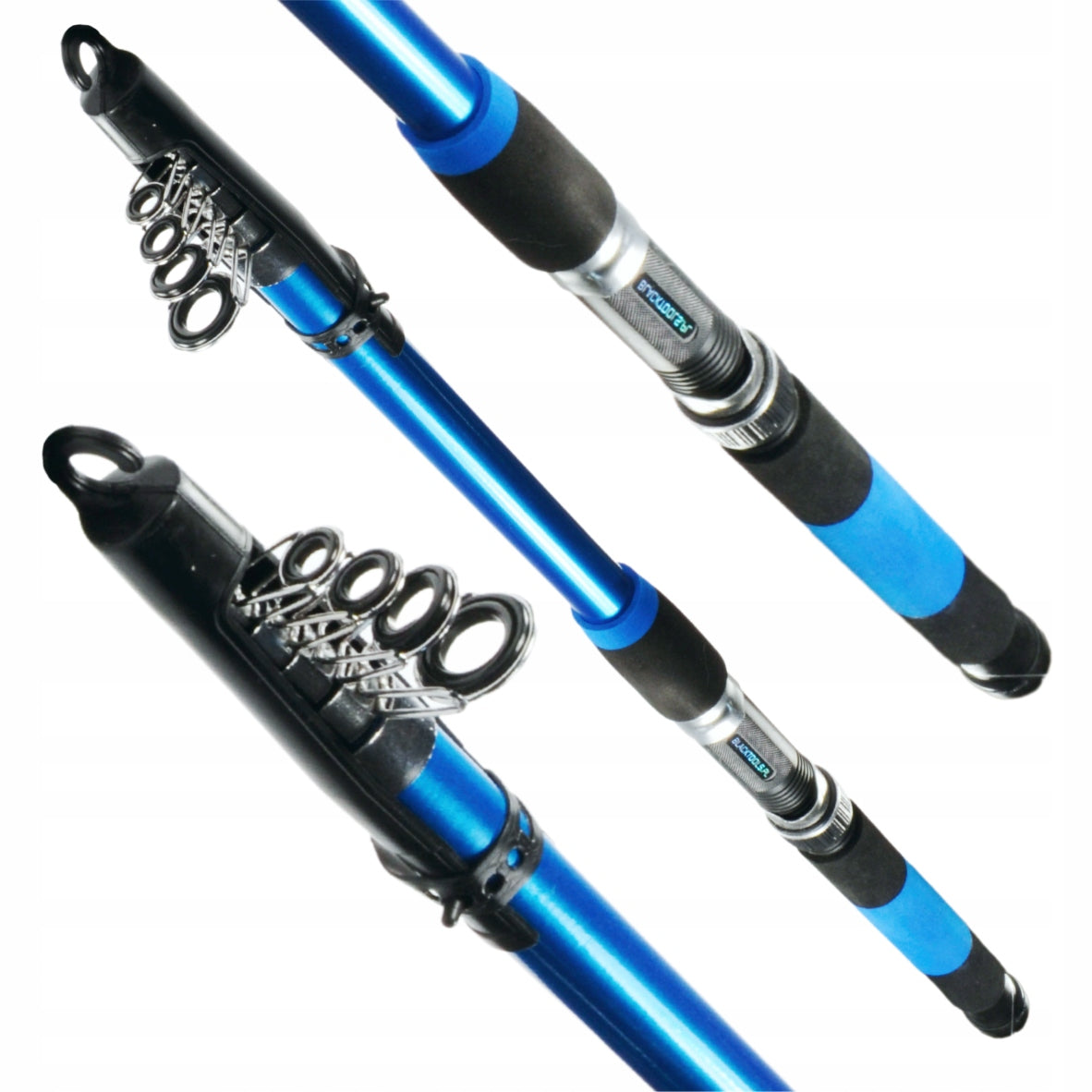 FISHING SET FLOAT 2,1M TWO RODS 2x REELS LARGE SET 17 el HK Manufacturer code ZESTAW34