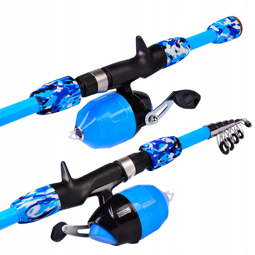 FISHING SET FOR CHILDREN ZABAKA FISHING ROD 1.5M 38 ELEMENTS PROBEROS GIFT Model PROBEROS_01_38x