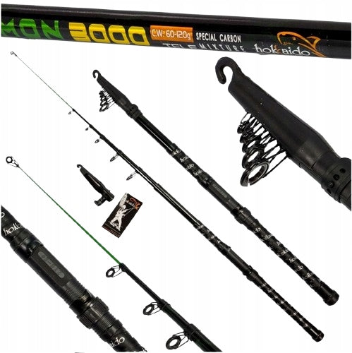 FISHING SET GROUND METHOD FEEDER kickstand basket corn FISHING ROD Packaging status original