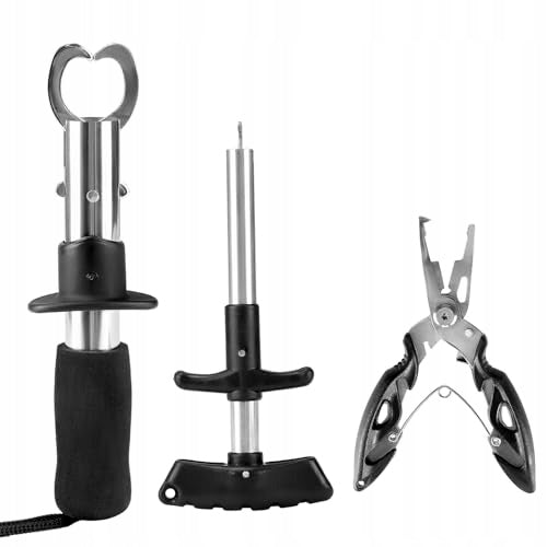 FISHING TOOLS SET OF 3 STAINLESS STEEL PLIERS FOR ANGLERS Brand no brand