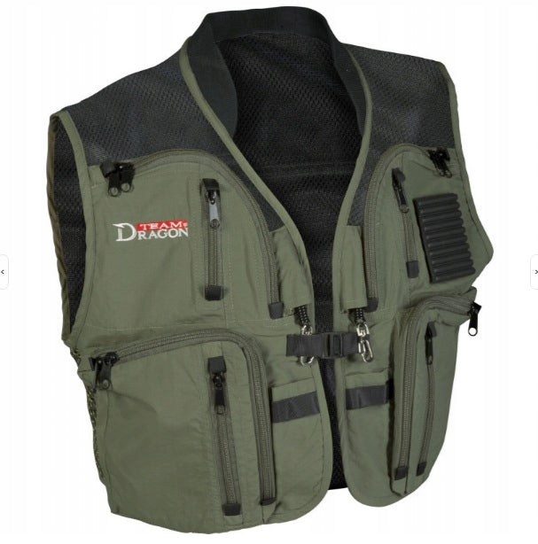 FISHING VEST DRAGON - TEAM DRAGON KA-03 / L Brand Dragon