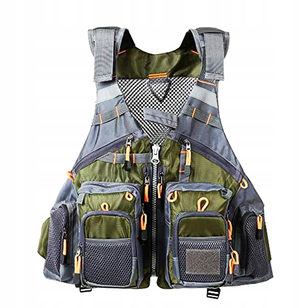 FISHING VEST WITH POCKETS PRACTICAL Model shunxkfh