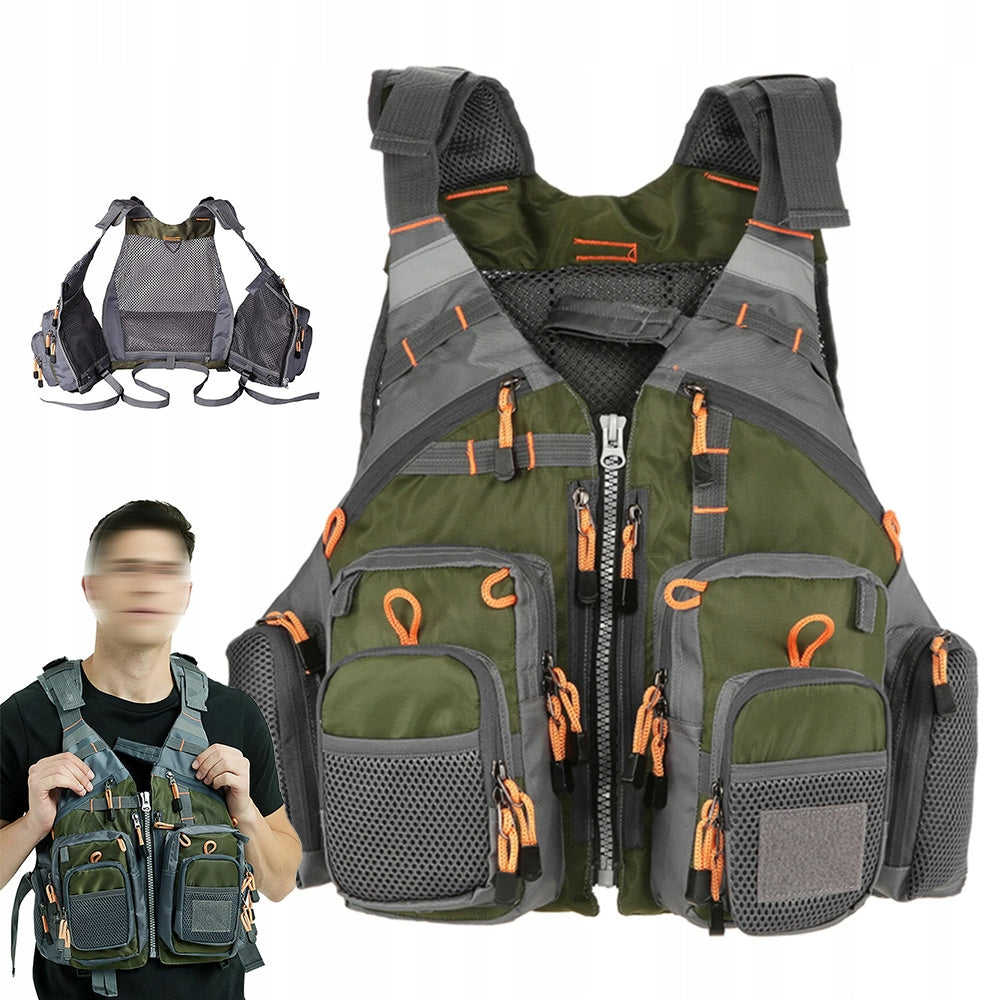 FISHING VEST WITH POCKETS PRACTICAL