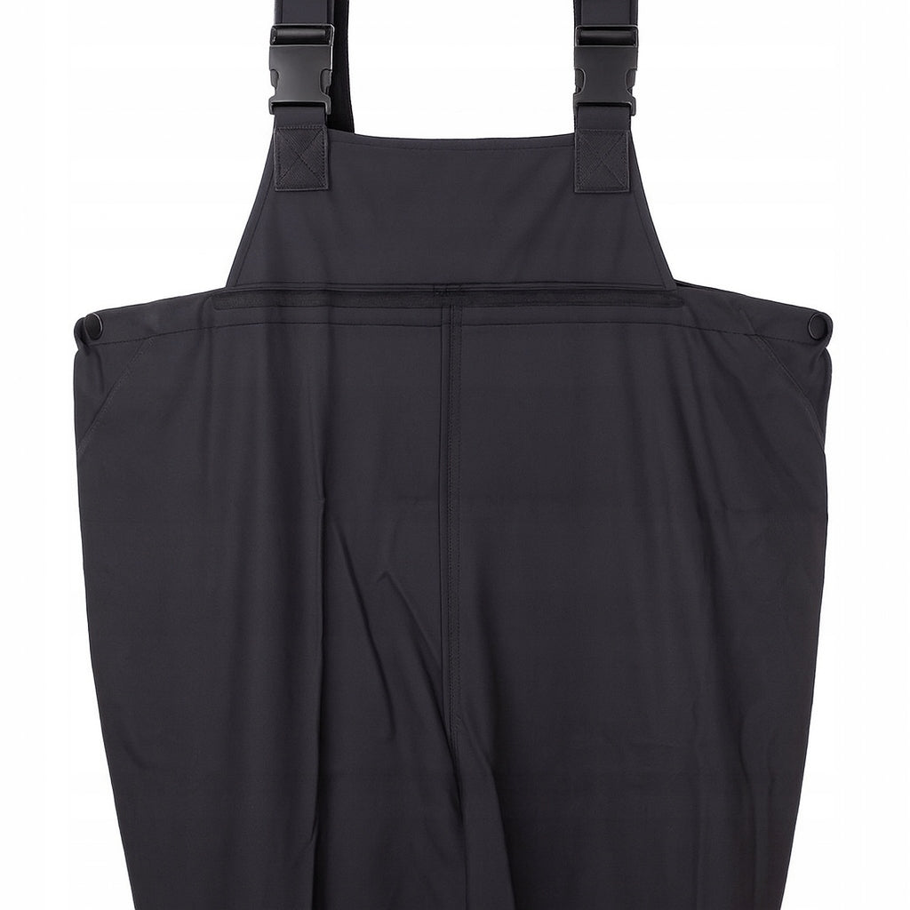 FISHING WADERS RUBBER FISHING TROUSERS WITH SUSPENDERS TROUSERS - size. 45 Packaging status original