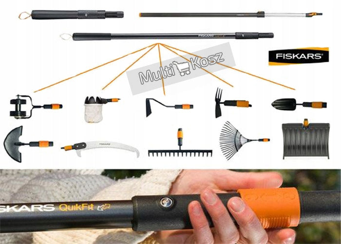 FISKARS Graphite cap L 156cm Quikfit 136001 / 1000661 Packaging status original