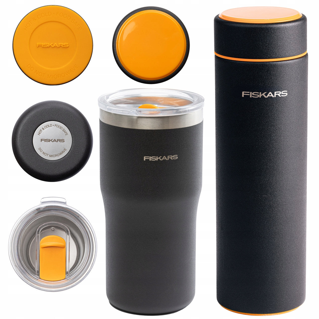 FISKARS ON-THE-GO Thermal mug 0,5l+ thermos 0,5l for coffee tea water