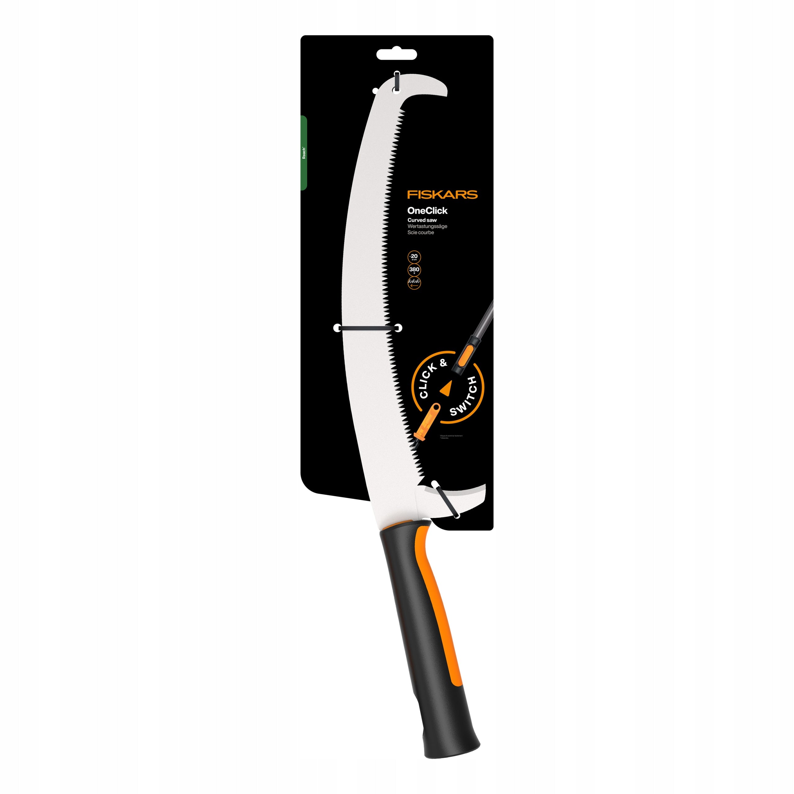 FISKARS OneClick Saw with Branch Hook 1080690 For for wood