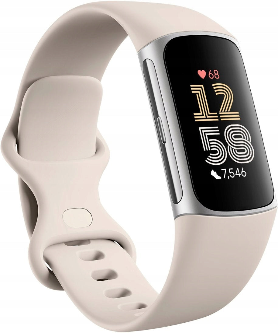 FITBIT CHARGE 6 BY GOOGLE SMARTBAND band monitor file up to 7 days PORCELAIN