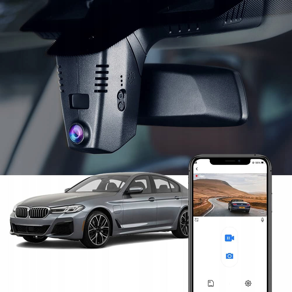 FITCAMX Car camera 4K BMW night vision WiFi