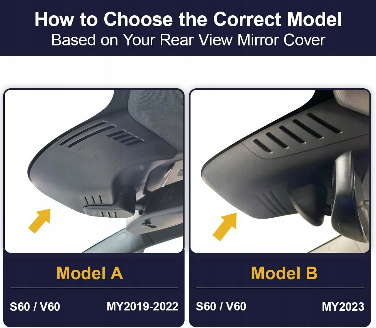 FITCAMX Volvo S60 V60 4K WiFi 64GB Car Camera Packaging status original