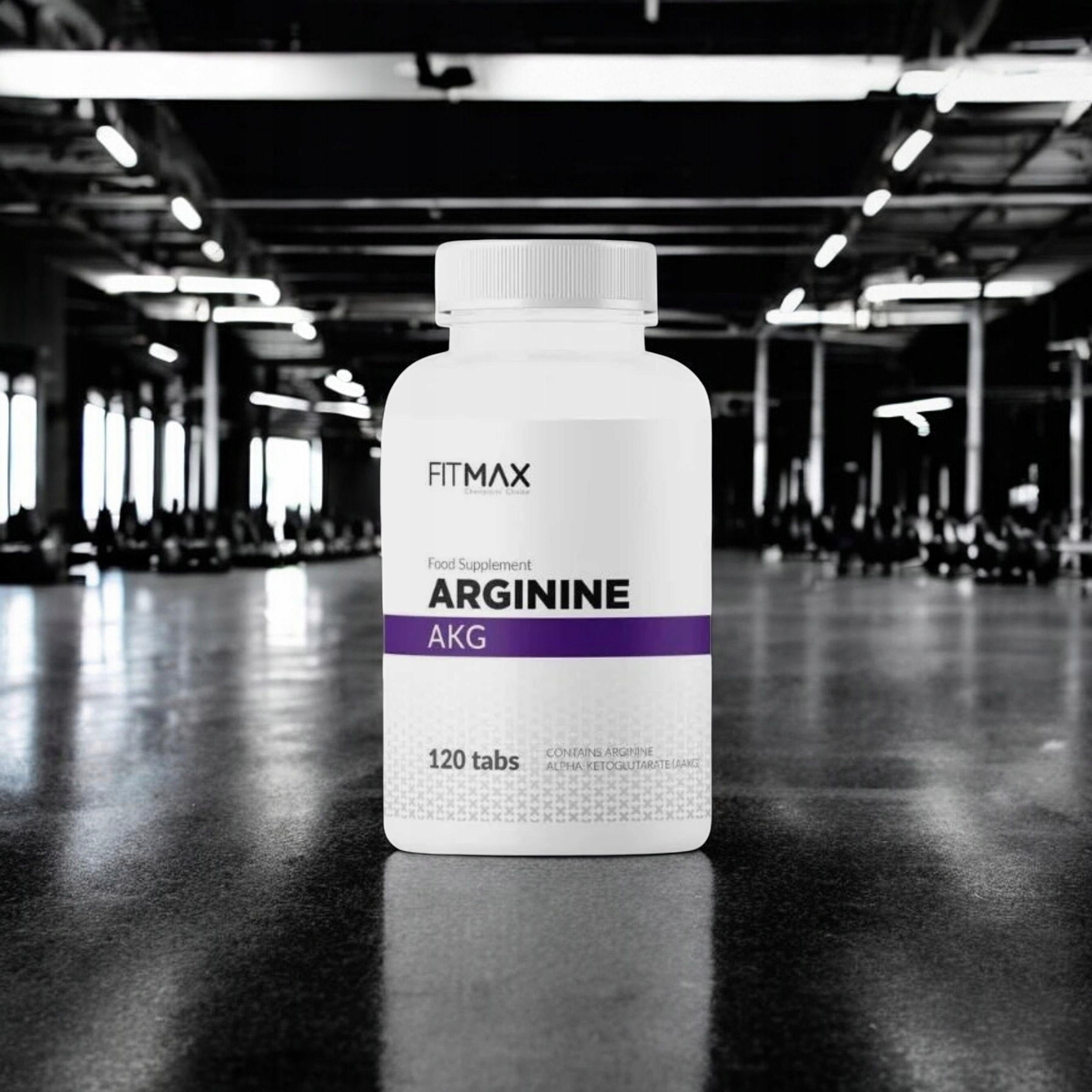 FITMAX ARGININA AKG 120tabs Strength Regeneration Pump 2500mg Packaging status original