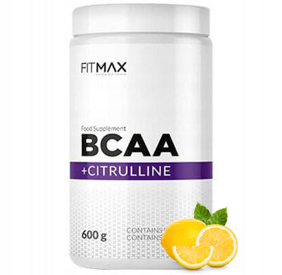 FITMAX BCAA + CITRULLINE 600G BRANCHED CHAIN AMINO ACIDS CITRULLINE LEMON