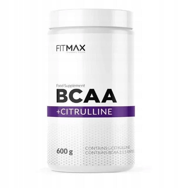 FITMAX BCAA + CITRULLINE 600G WATERMELON BRANCHED CHAIN AMINO ACIDS CITRULLINE