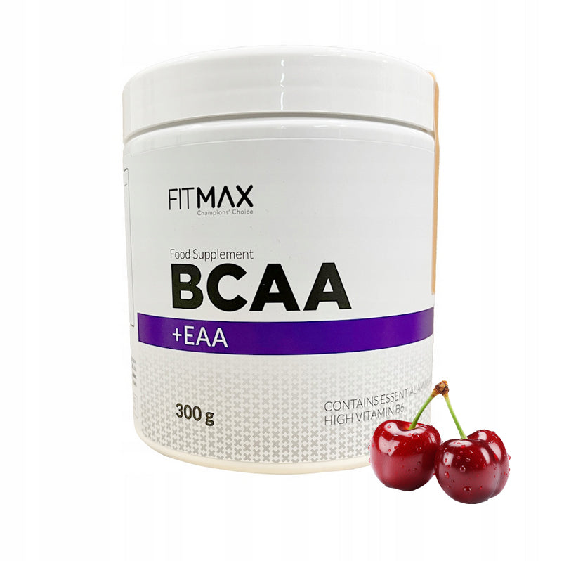 FITMAX BCAA + EAA 300G AMINO ACIDS ANTI-CATABOLIC CHERRY REGENERATION