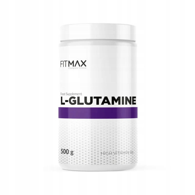 FITMAX L-GLUTAMINE 500G GLUTAMINE AMINO ACIDS ANTI-CATABOLIC TASTELESS