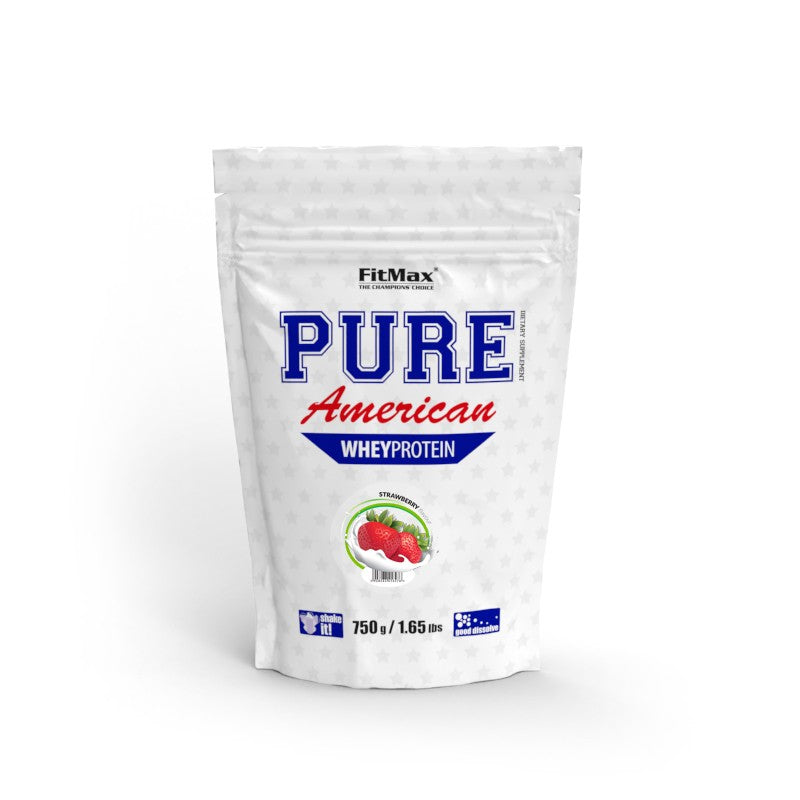 FITMAX PURE AMERICAN WHEY 750G PROTEIN MIX WPC SPI PROTEIN STRAWBERRY