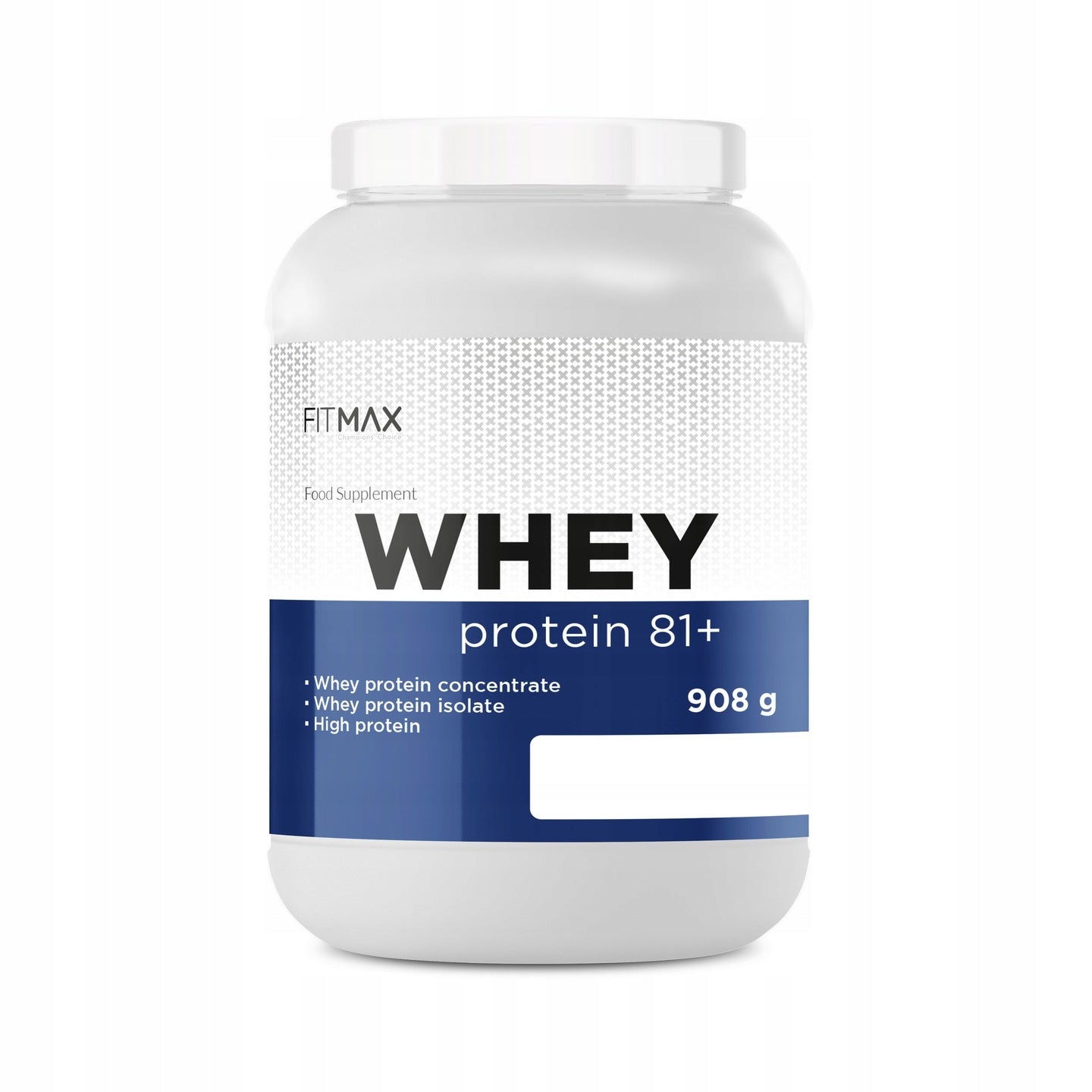 FITMAX WHEY PROTEIN 81+ 908G PROTEIN CONDITIONER WPC WPI salty caramel