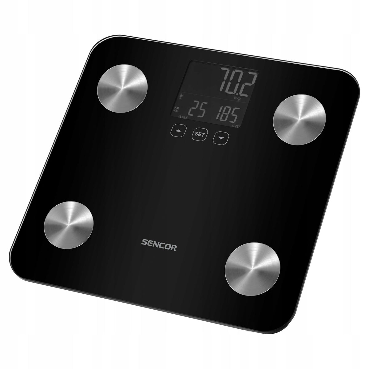 FITNESS BATHROOM SCALE SENCOR SBS 6026BK Brand Sencor