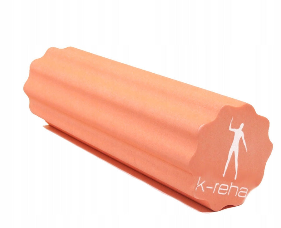 FITNESS CORRECTION MASSAGE ROLLER WITH PEACH BAG