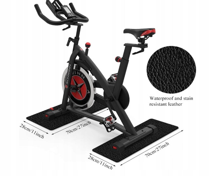 FITNESS EQUIPMENT MAT BICYCLE NON-SLIP HOME PROTECTIVE TREAD 30x70 Packaging status original