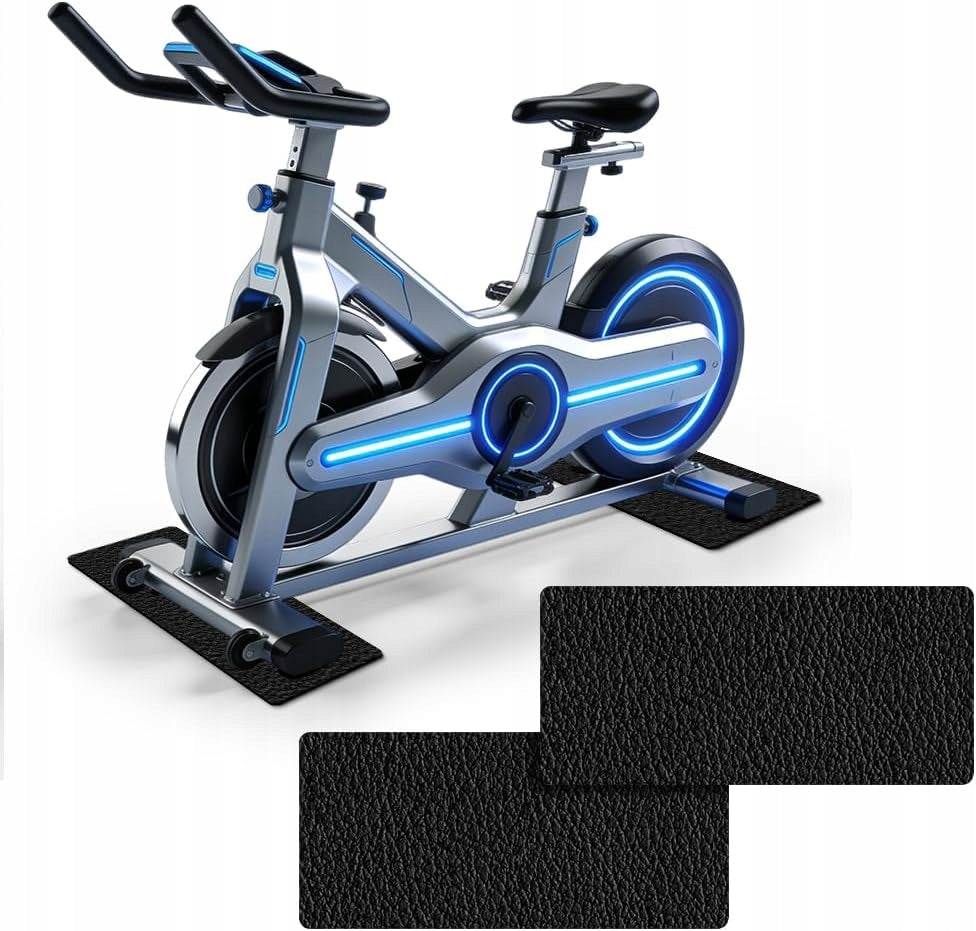 FITNESS EQUIPMENT MAT BICYCLE NON-SLIP HOME PROTECTIVE TREAD 30x70