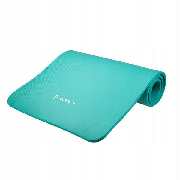 FITNESS EXERCISE MAT YOGA YM04 HMS THICK 1,5 cm MINT Packaging status original