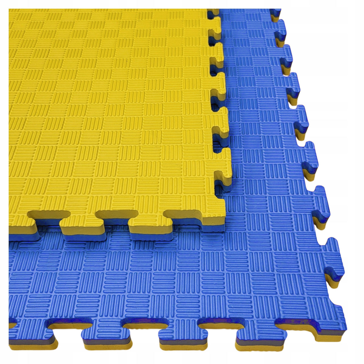 FITNESS FOAM PUZZLE FOR FLOOR - FOAM MAT THICK 2,5 cm - LARGE 1m²