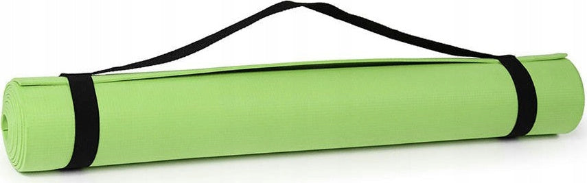 FITNESS GYMNASTIC MAT FOR YOGA YG006 EVA 3MM GREEN 173x61x0,3 cm