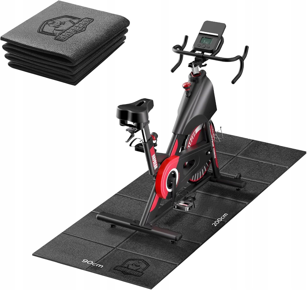 FITNESS MAT FOR GYM HOME NON-SLIP 2000x900x5mm