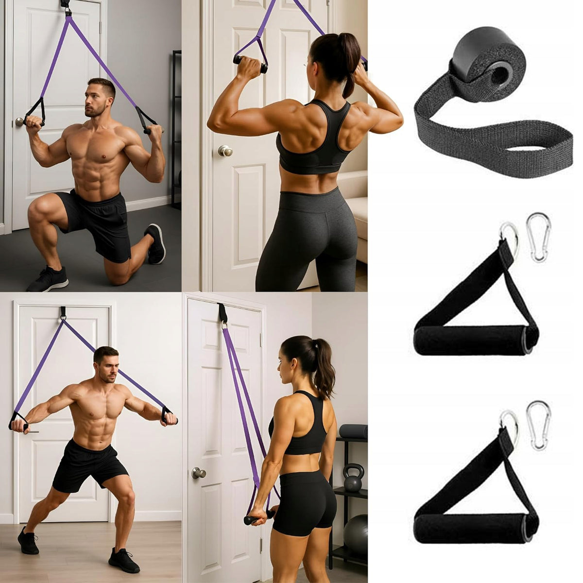 FITNESS RESISTANCE RUBBER SET 5 PCS POWER BAND MINI BAND HIGH QUALITY Width 3 mm