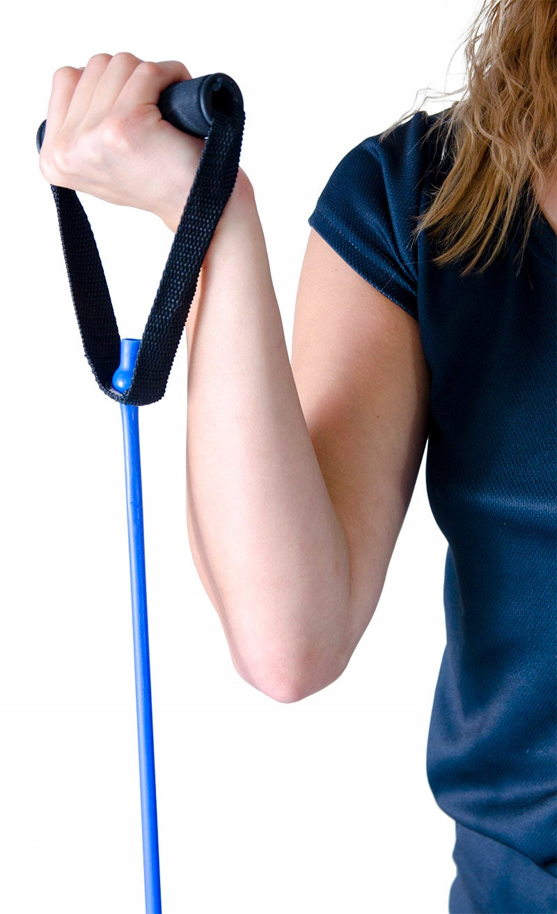 FITNESS RUBBER WITH HANDLES 120cm EXERCISE EXPANDER HOME GYM Manufacturer code fe08007