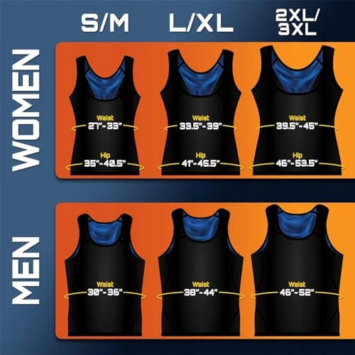 FITNESS SAUNA VEST SLIMMING BELT FOR HOME Clasp hook-and-loop