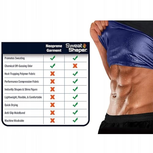 FITNESS SAUNA VEST SLIMMING BELT FOR HOME Model B0CW2XZBTQ