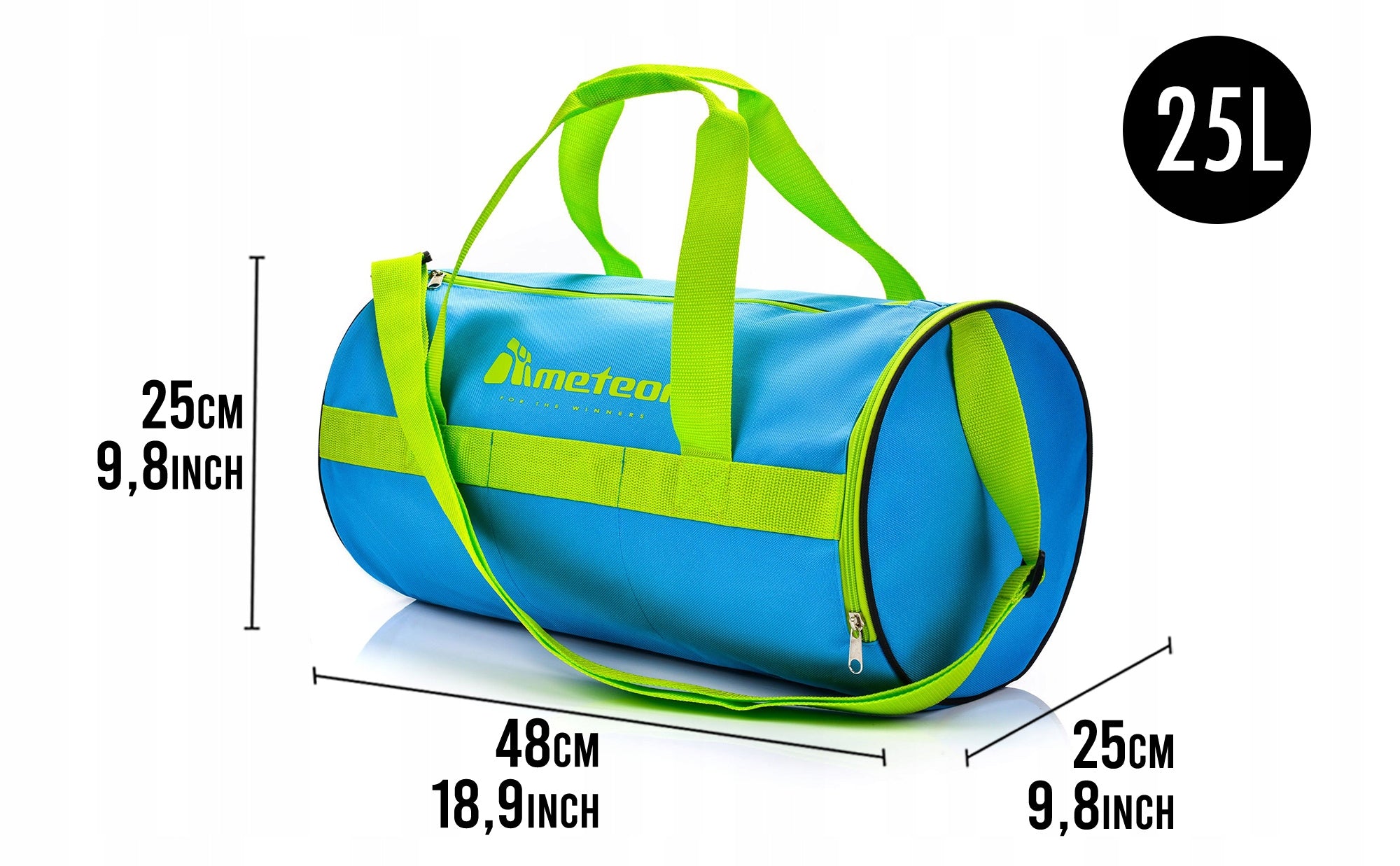 FITNESS SPORTS TRAINING BAG FOR SWIMMING POOL METEOR SIGGY 25L 48x25x25 EAN (GTIN) 5900724058576