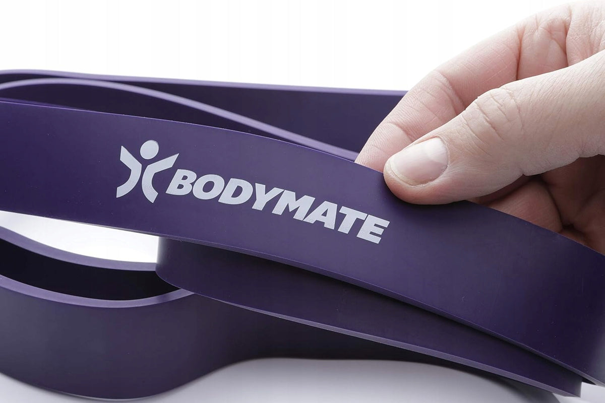 FITNESS TAPE 208 CM RESISTANCE RUBBER MADE OF NATURAL LATEX 16 36 KG Brand BodyMate