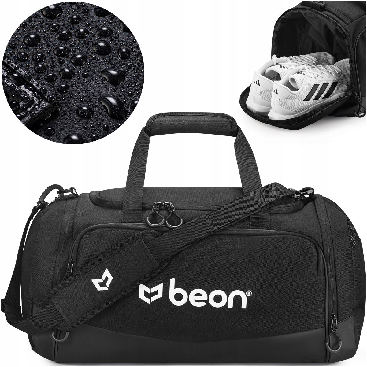 FITNESS TRAINING SPORTS BAG FOR GYM MEN'S PREMIUM SHOULDER