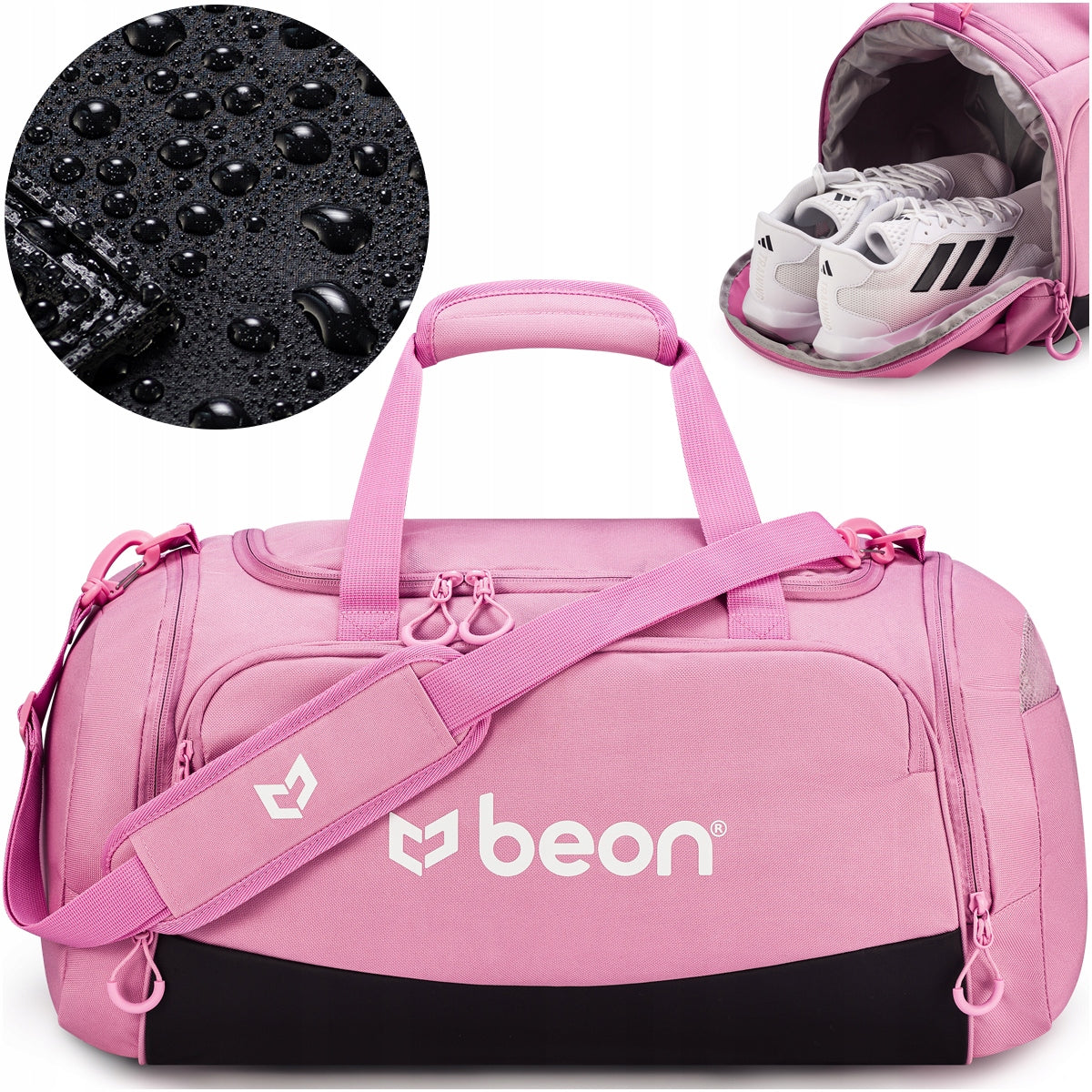 FITNESS TRAINING SPORTS BAG FOR WOMEN'S GYM SHOULDER BEON PREMIUM
