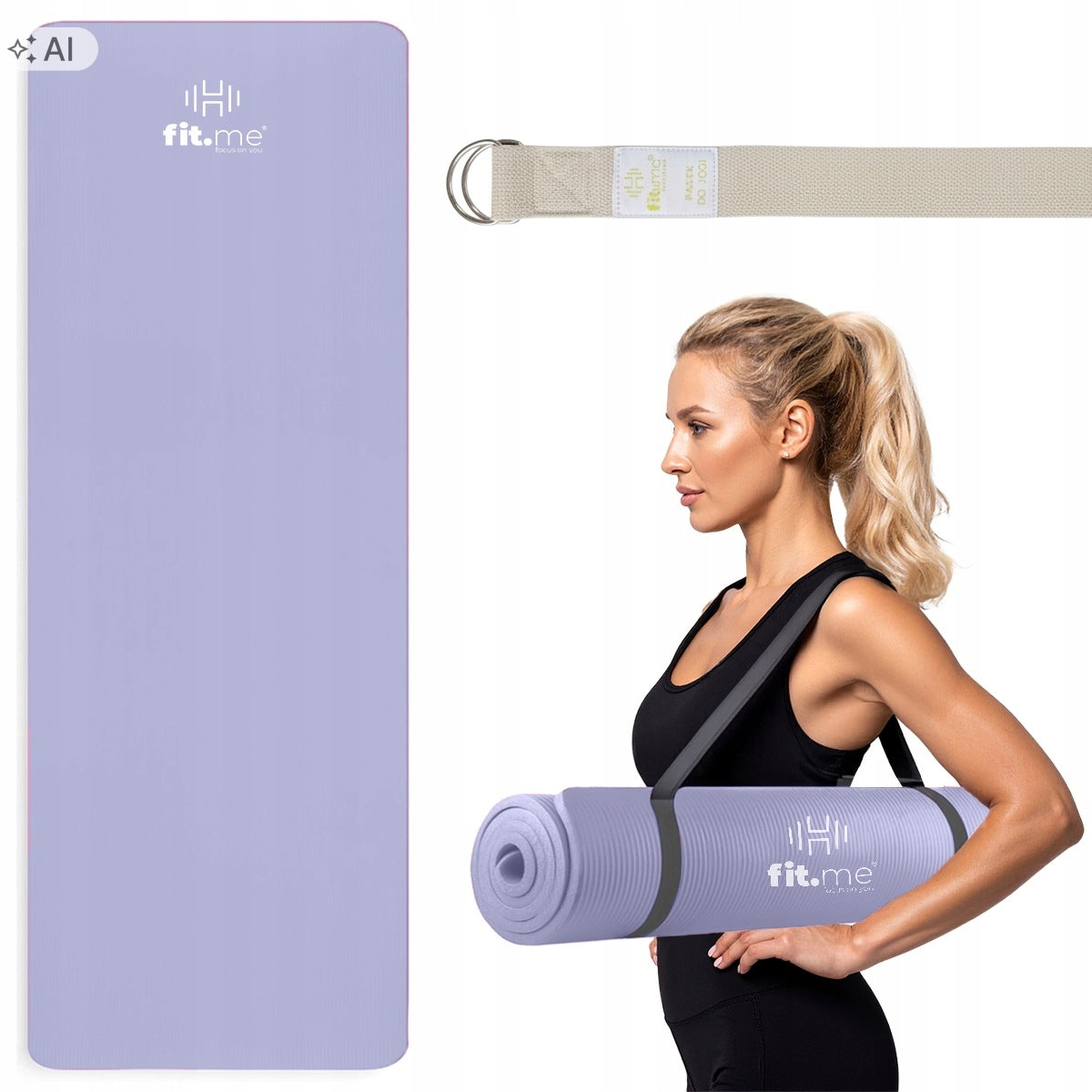 FITNESS YOGA EXERCISE MAT SOFT THICK 1,5 CM NBR TRAINING MAT