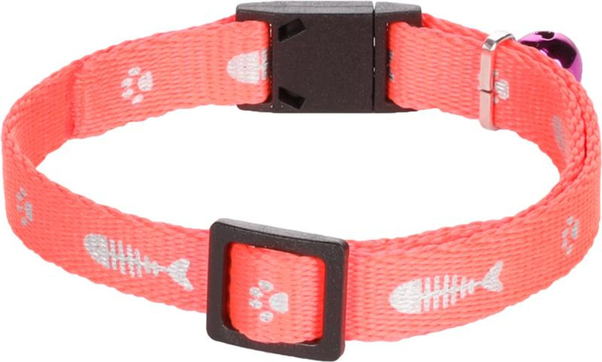 FLAMINGO-1031346 Cat collar Fluo pink 20-35cm 10mm Manufacturer code 1031346